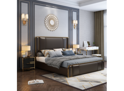 Bett Kaksoisvuode Vuoteet Huonekalut Sisustus Makuuhuone Luksus Design